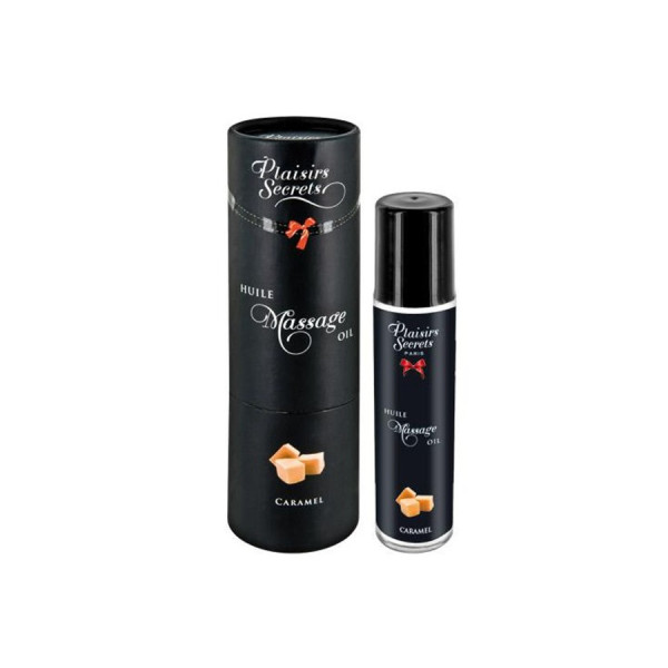Huile de massage comestible caramel 59ml 